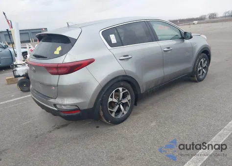 2020 Kia Sportage Ex из США, поврежденный, VIN KNDPNCAC6L7788563